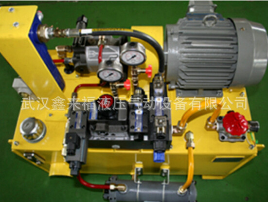 Hydraulic press hydraulic station, hydraulic press hydraulic system