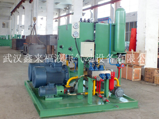 Hydraulic station system, 1650 cold rolling mill hydraulic station system