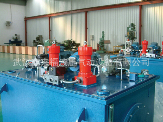 Injection molding machine hydraulic station, injection molding machine hydraulic system