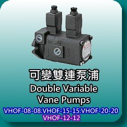 VHOF series double vane pump