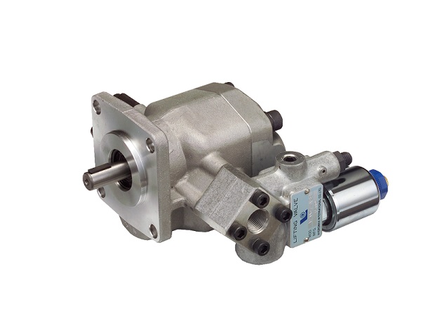 Sunhong gear pump with lift valve PR1+V2064